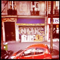 Paris Graffiti (Rephotographed)