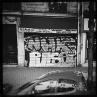Paris Graffiti (Rephotographed)