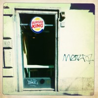 Graffiti Burger King a Roma (Rephotographed) – 5x