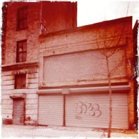 Tags and a Throw-Up, 162nd St., Jamaica, NY (Rephotographed), 2+ ways, 10 times