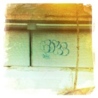 Tags and a Throw-Up, 162nd St., Jamaica, NY (Rephotographed), 2+ ways, 10 times