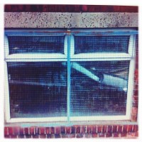 Caged, a G.S.V. Self-Portait (Rephotographed), Oldham UK