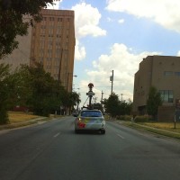 The GSV in its natural habitat.