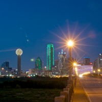 6 Dallas Skyline Meetup flare and ghosts 20120825©JamesECockroft