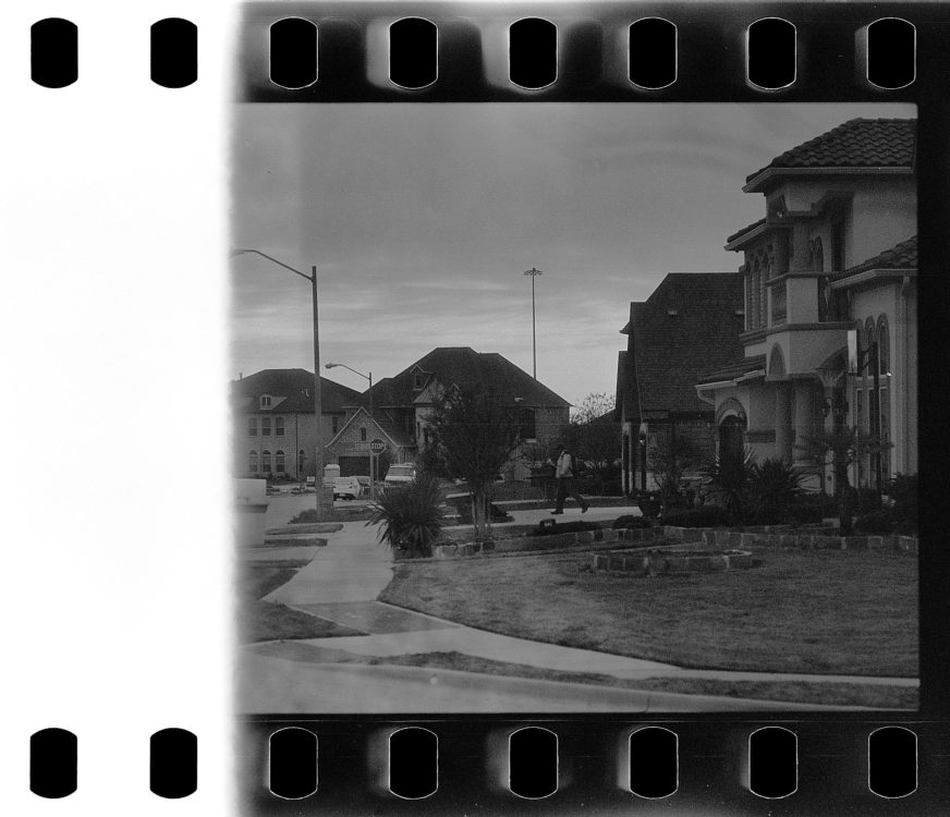 strange marks on the first frame