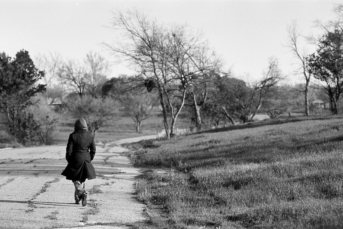 skipping down the lane