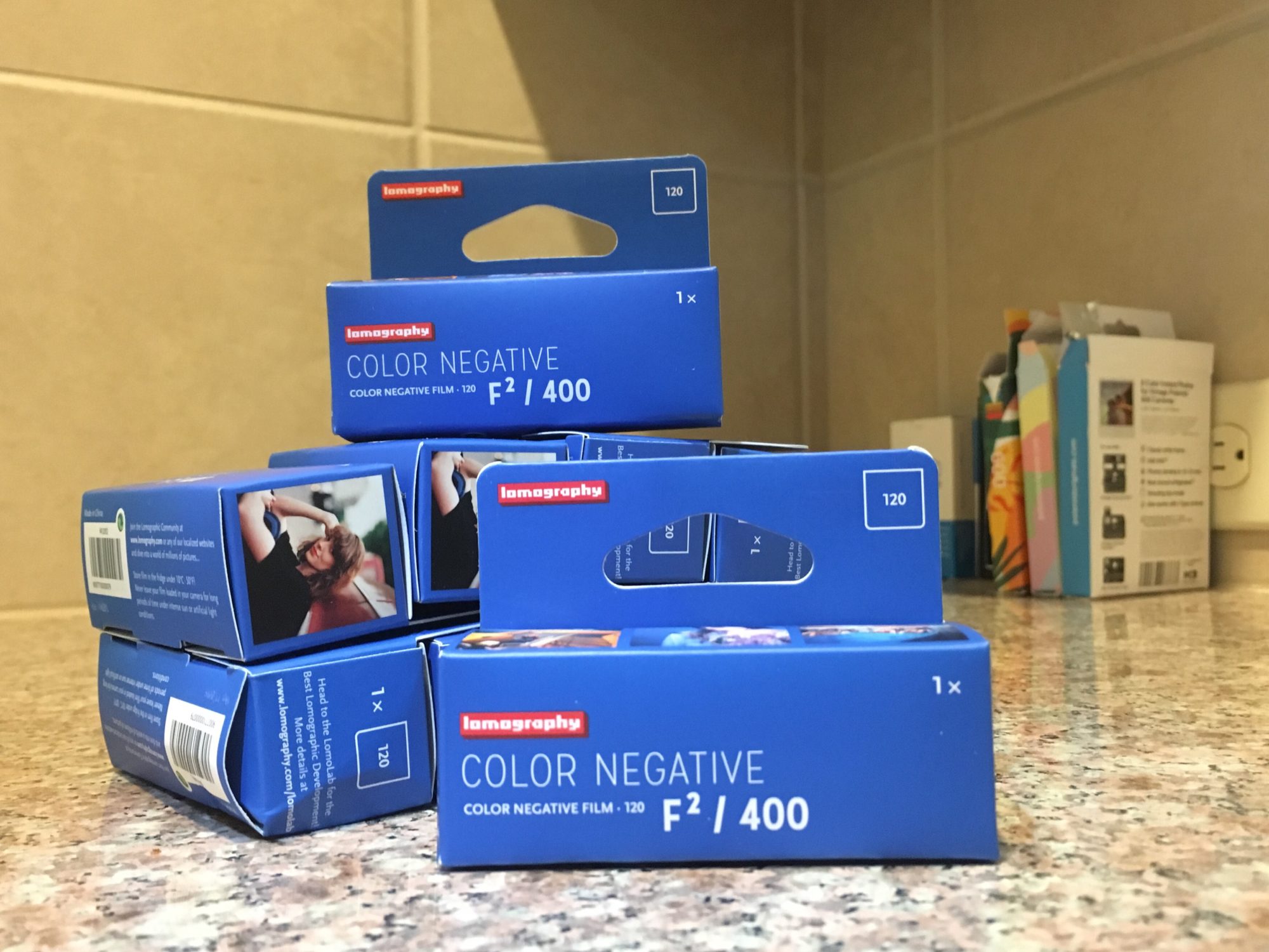 lomography blue