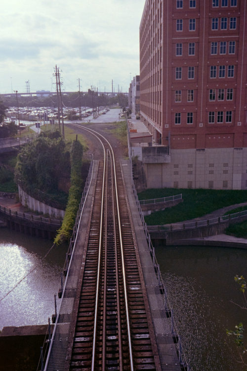 railroad, from the walk to breakfast