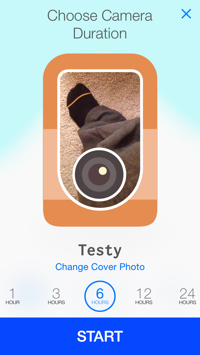 Reshoot until you get one you like
