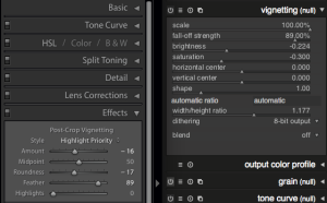 LRCC Vignette comparison