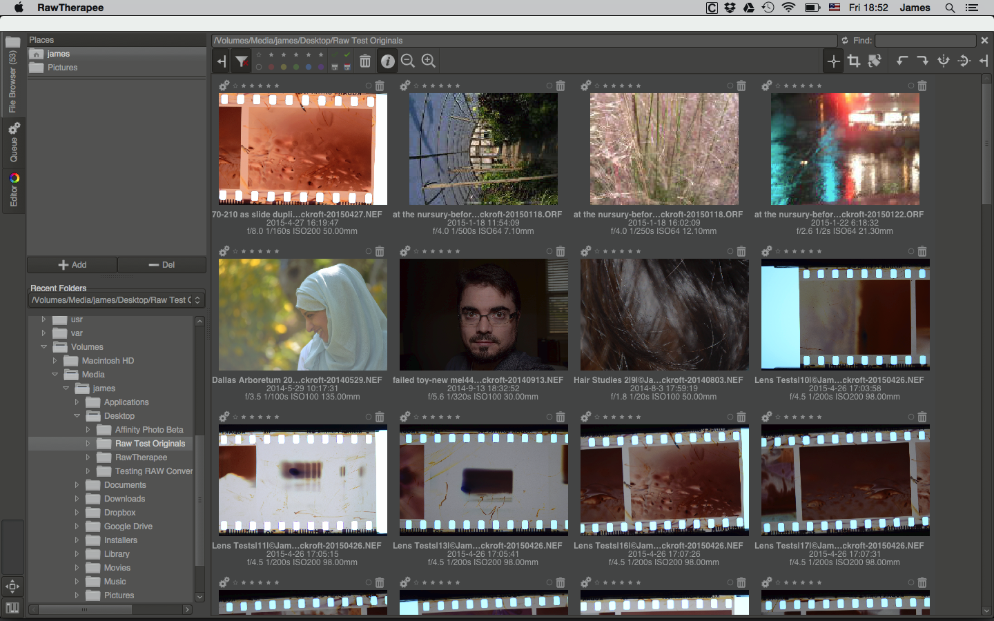Digital Darkroom Software Review RawTherapee James Cockroft