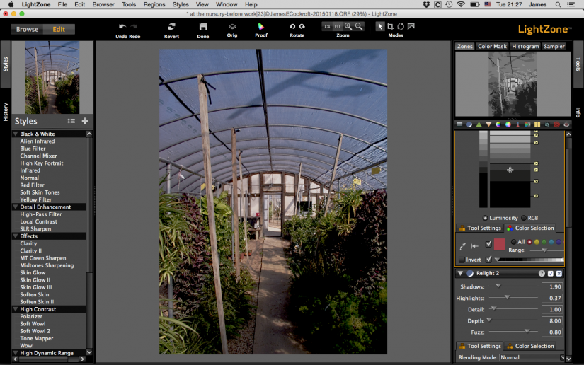 ZoneMapper Color Selection Red